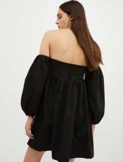 Ottoman bustier dress