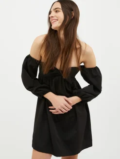 Ottoman bustier dress