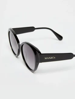 Oversized butterfly glasses