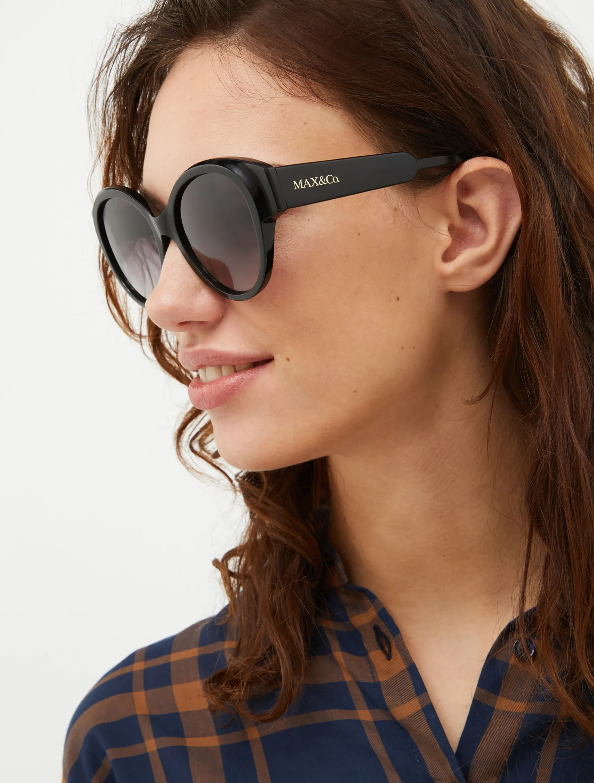 Oversized butterfly glasses