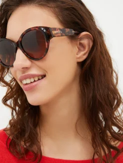 Oversized butterfly glasses