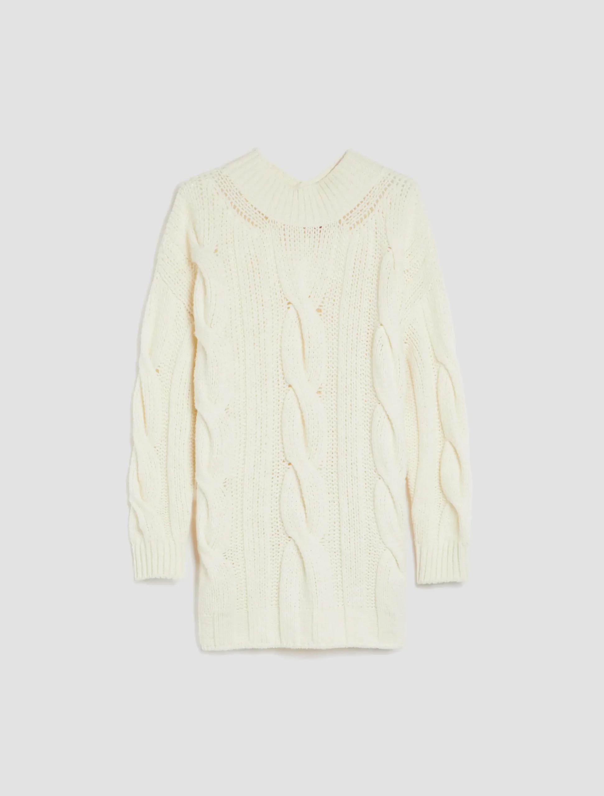 Oversized wool-blend pullover