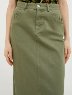 5-pocket drill column skirt
