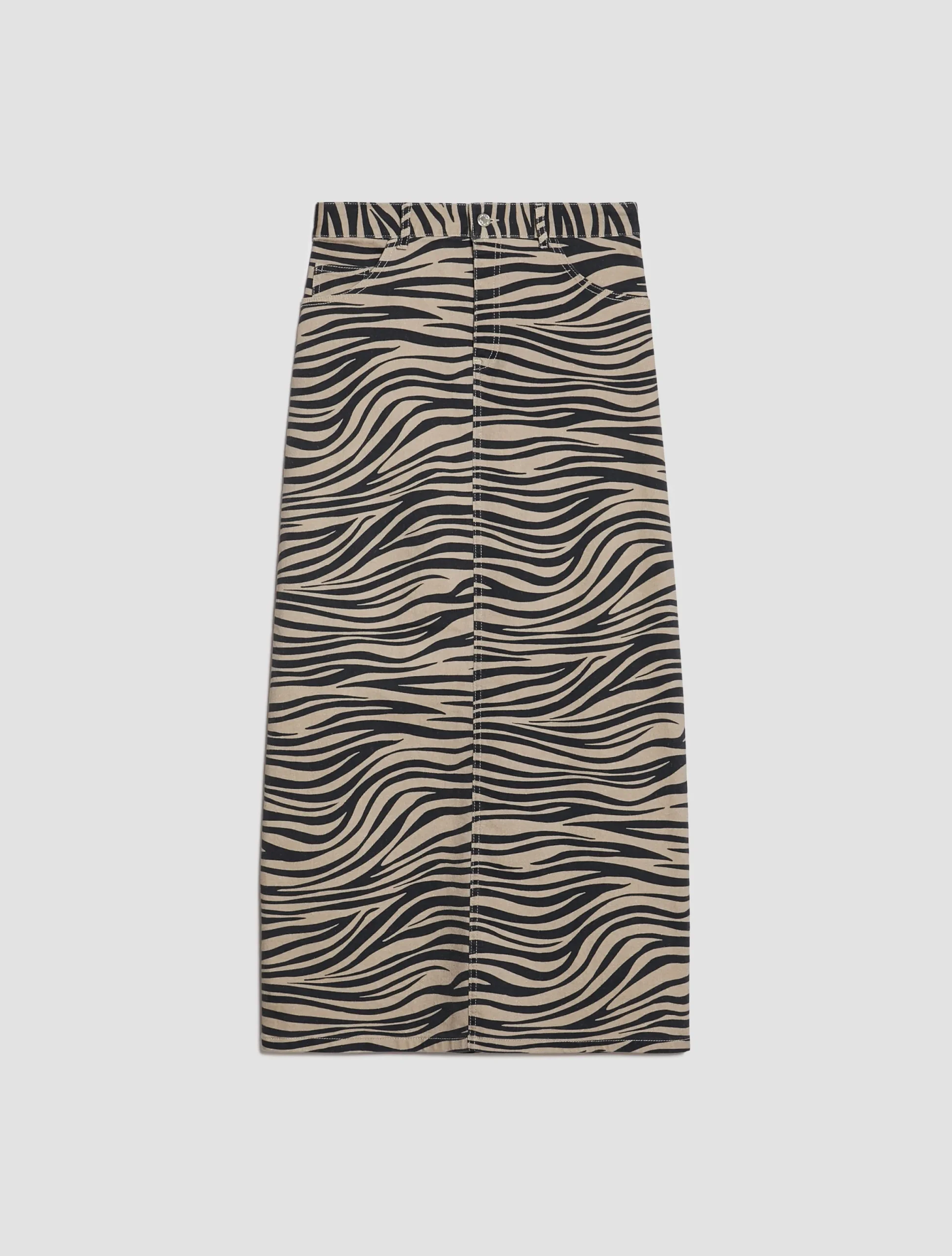5-pocket drill column skirt