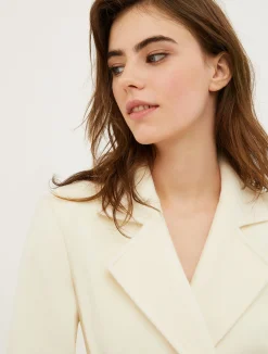Purelong wool-drap midi coat