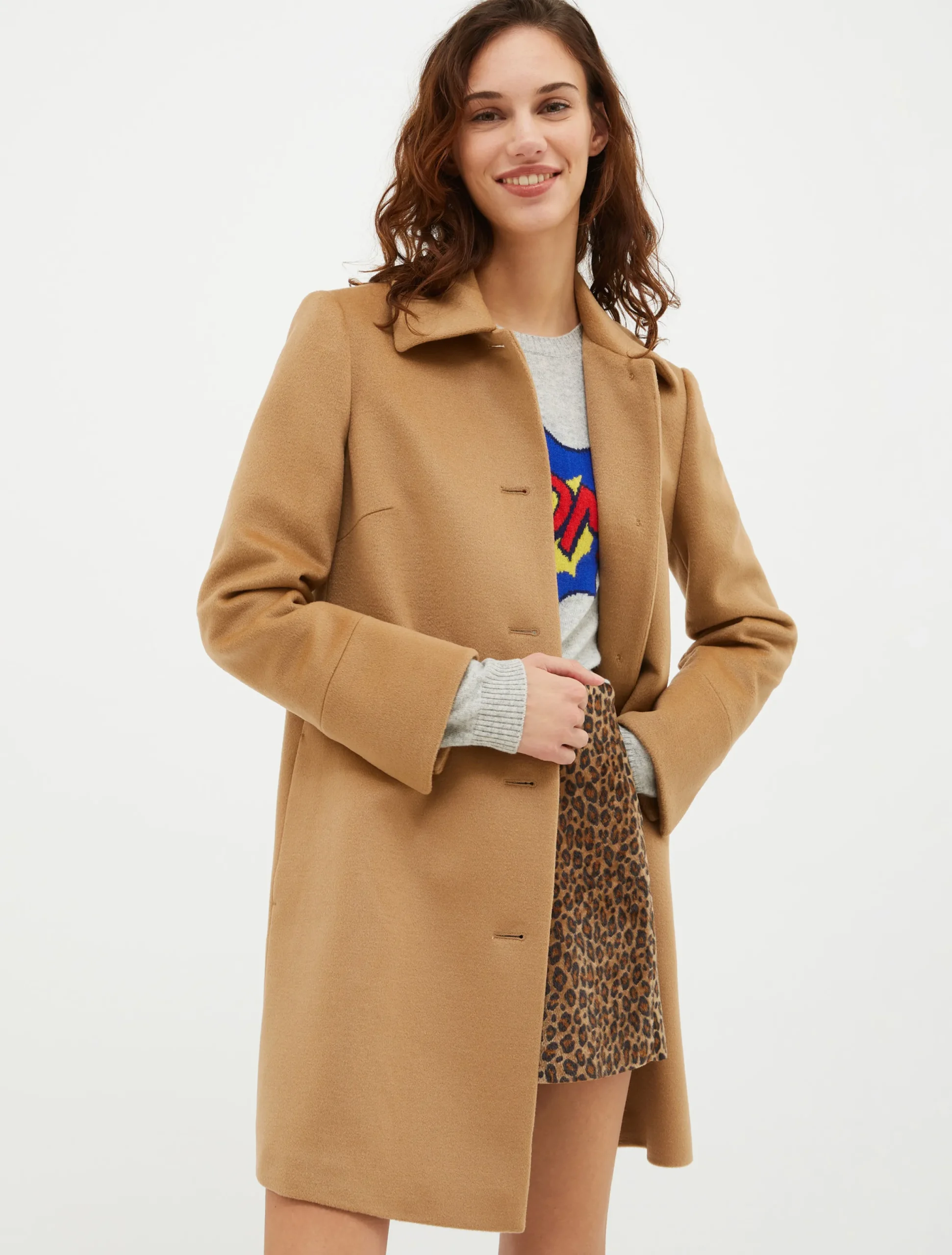 Pure-wool coat