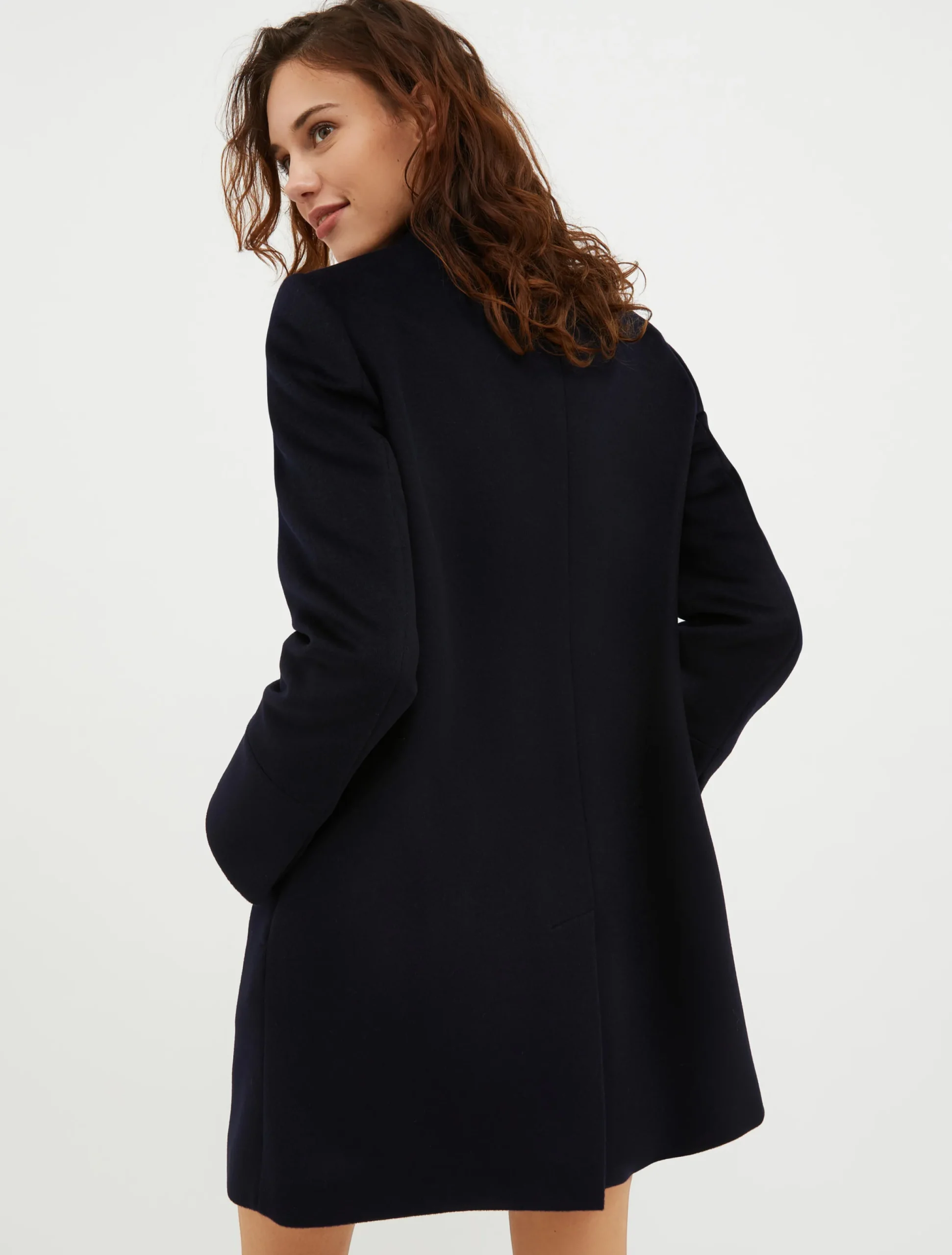 Pure-wool coat