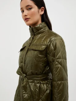 Quilted safari jacket