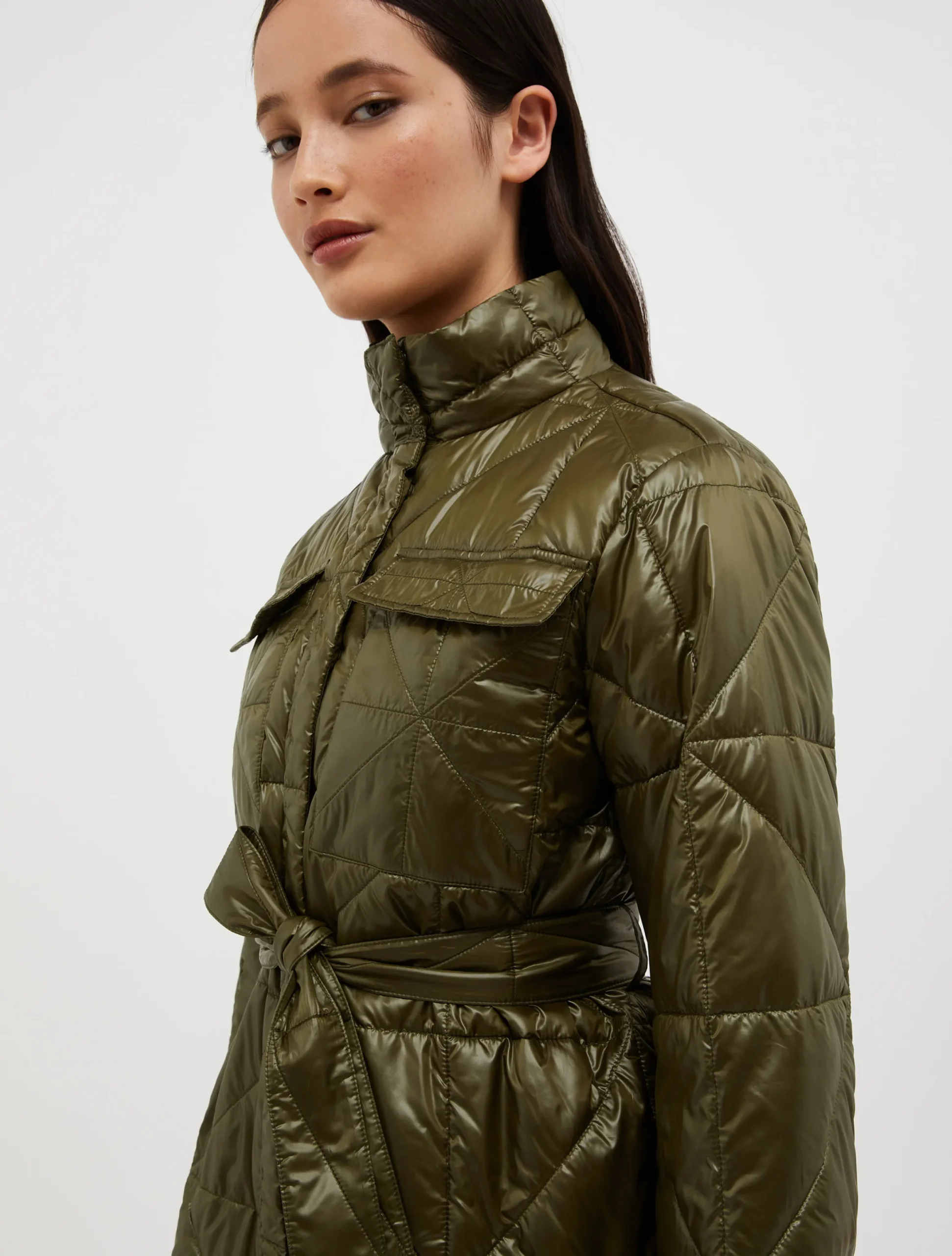 Quilted safari jacket
