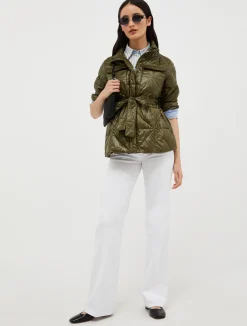 Quilted safari jacket