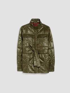 Quilted safari jacket