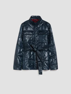 Quilted safari jacket