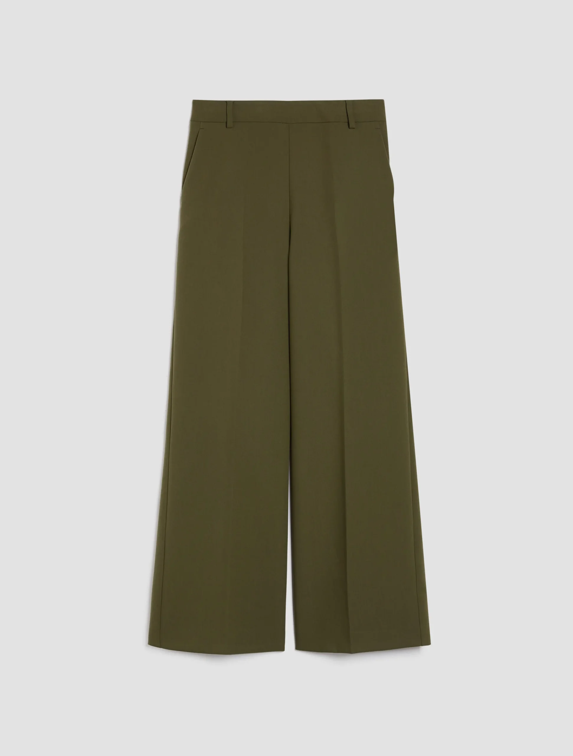Relaxed-fit double-cloth trousers