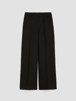 Relaxed-fit double-cloth trousers