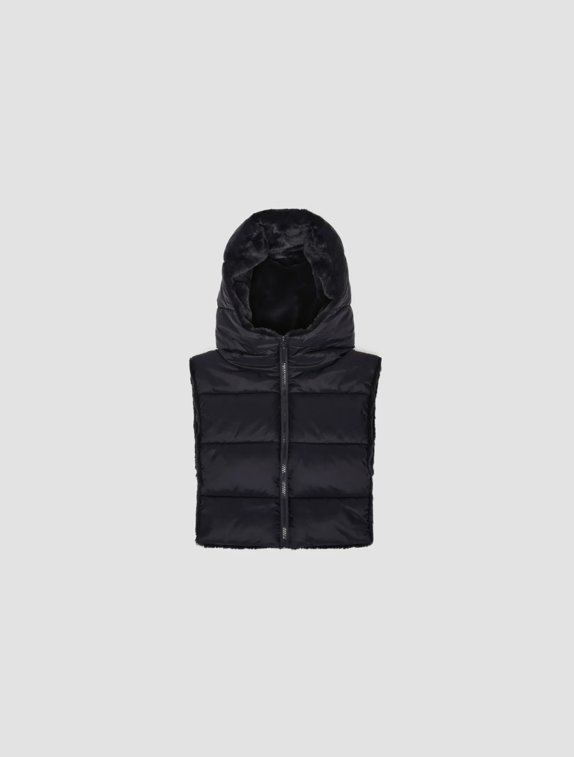 Reversible hood collar