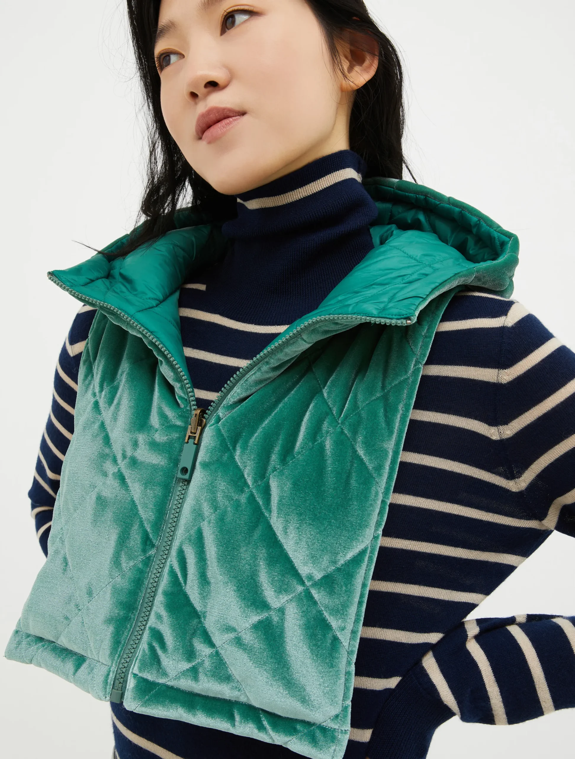 Reversible hooded collar