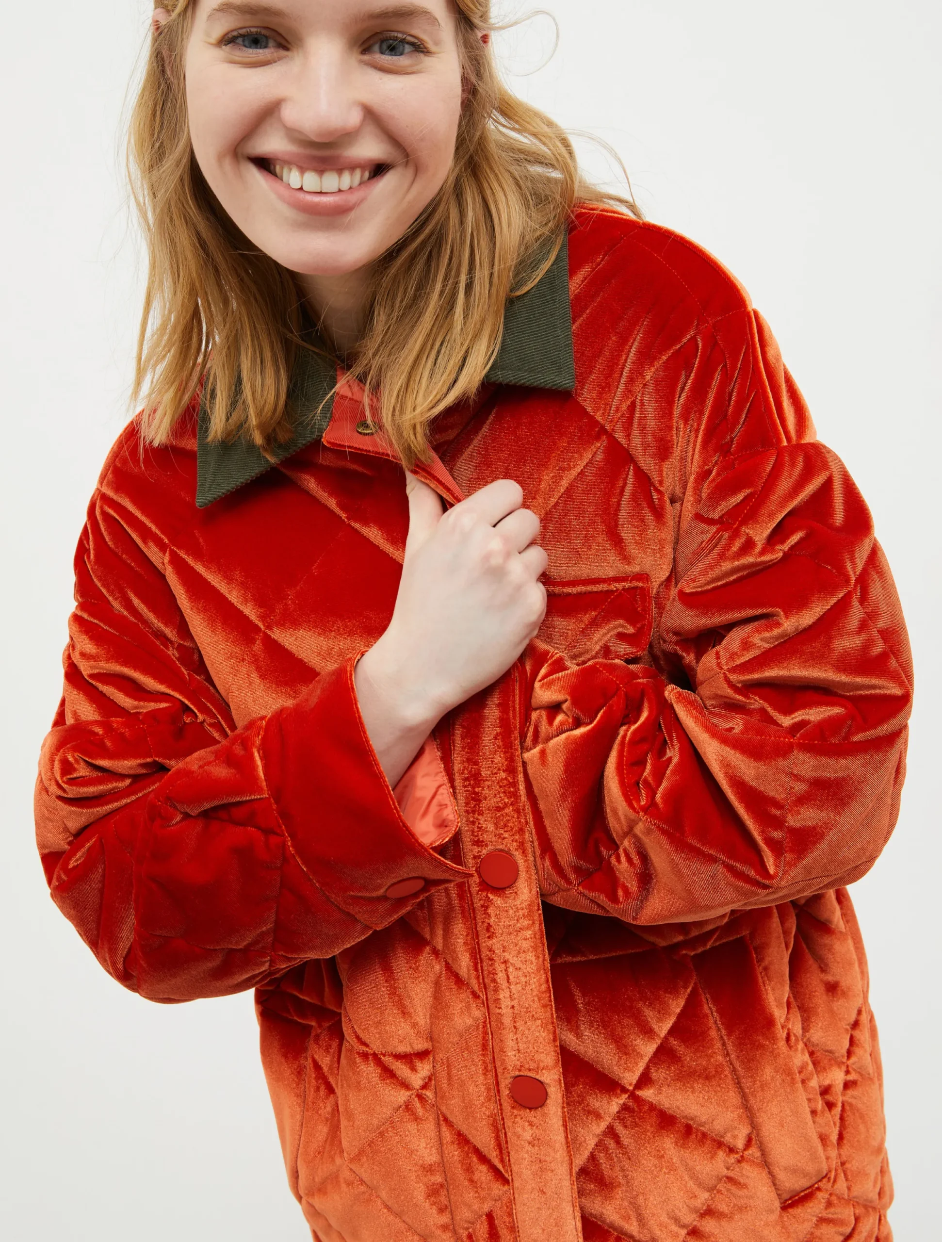Reversible quilted jacket