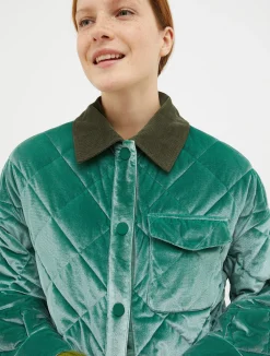 Reversible quilted jacket