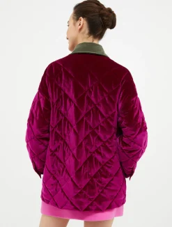 Reversible quilted jacket