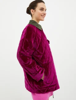 Reversible quilted jacket