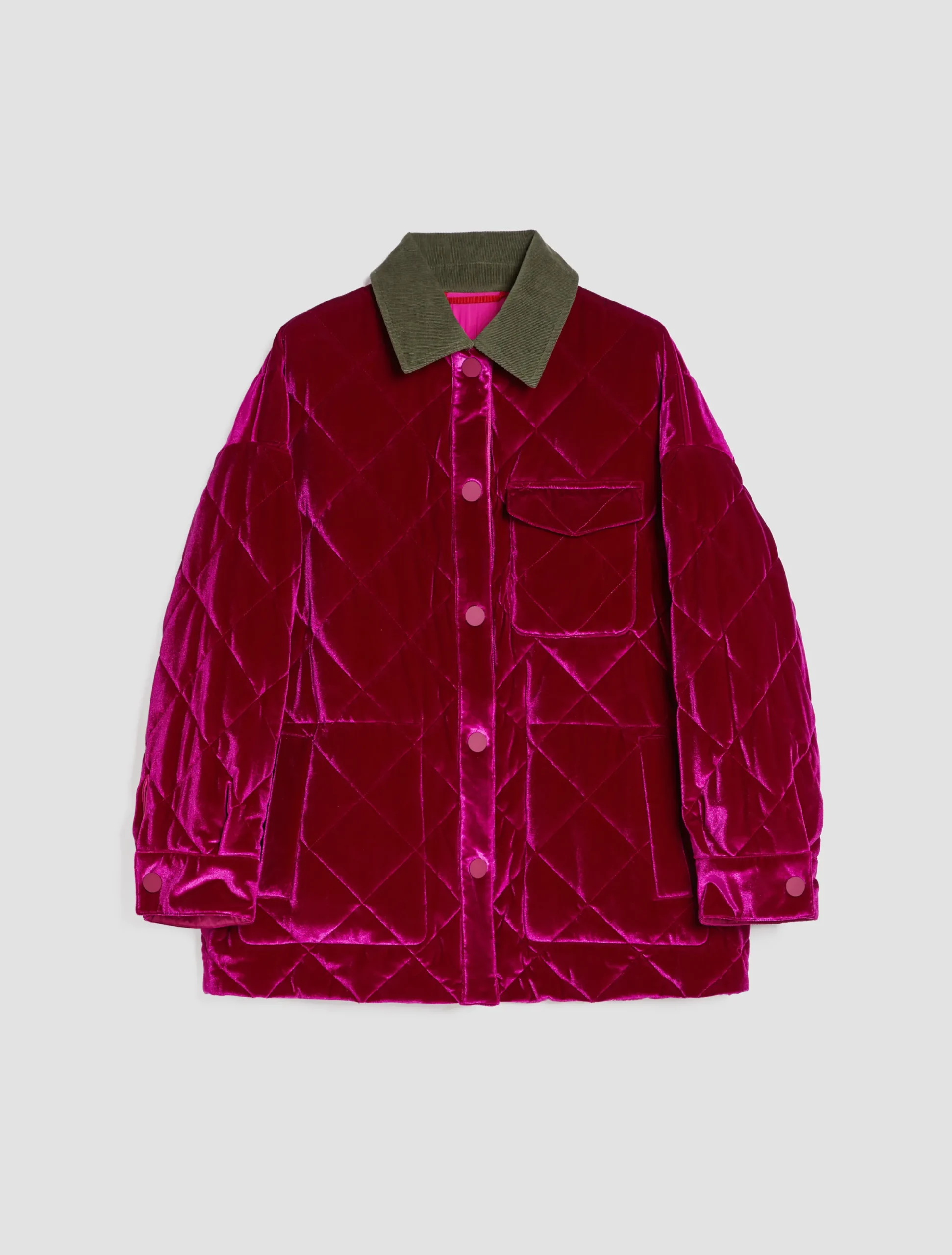 Reversible quilted jacket