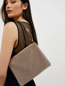Rhinestone clutch