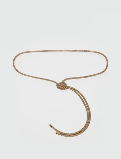 Rhinestone-embellished belt