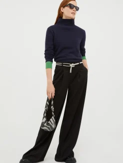 Rhinestone-embellished belt