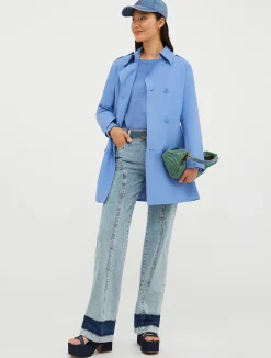 Ribbed knitted jumper