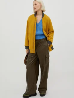 Ribbed mohair jumper