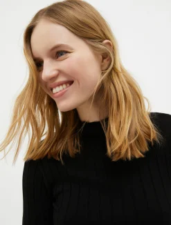 Ribbed wool and cashmere jumper