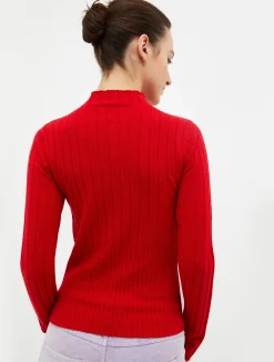 Ribbed wool and cashmere jumper