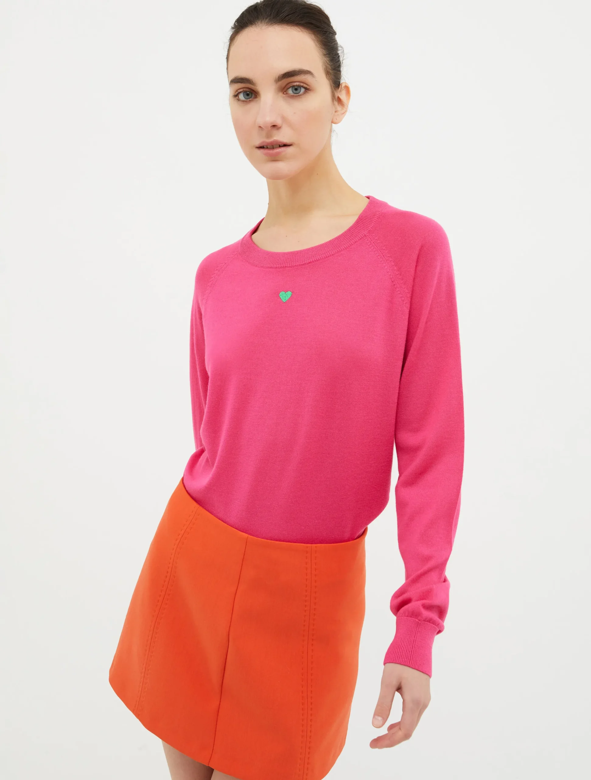 Ribbed wool jumper