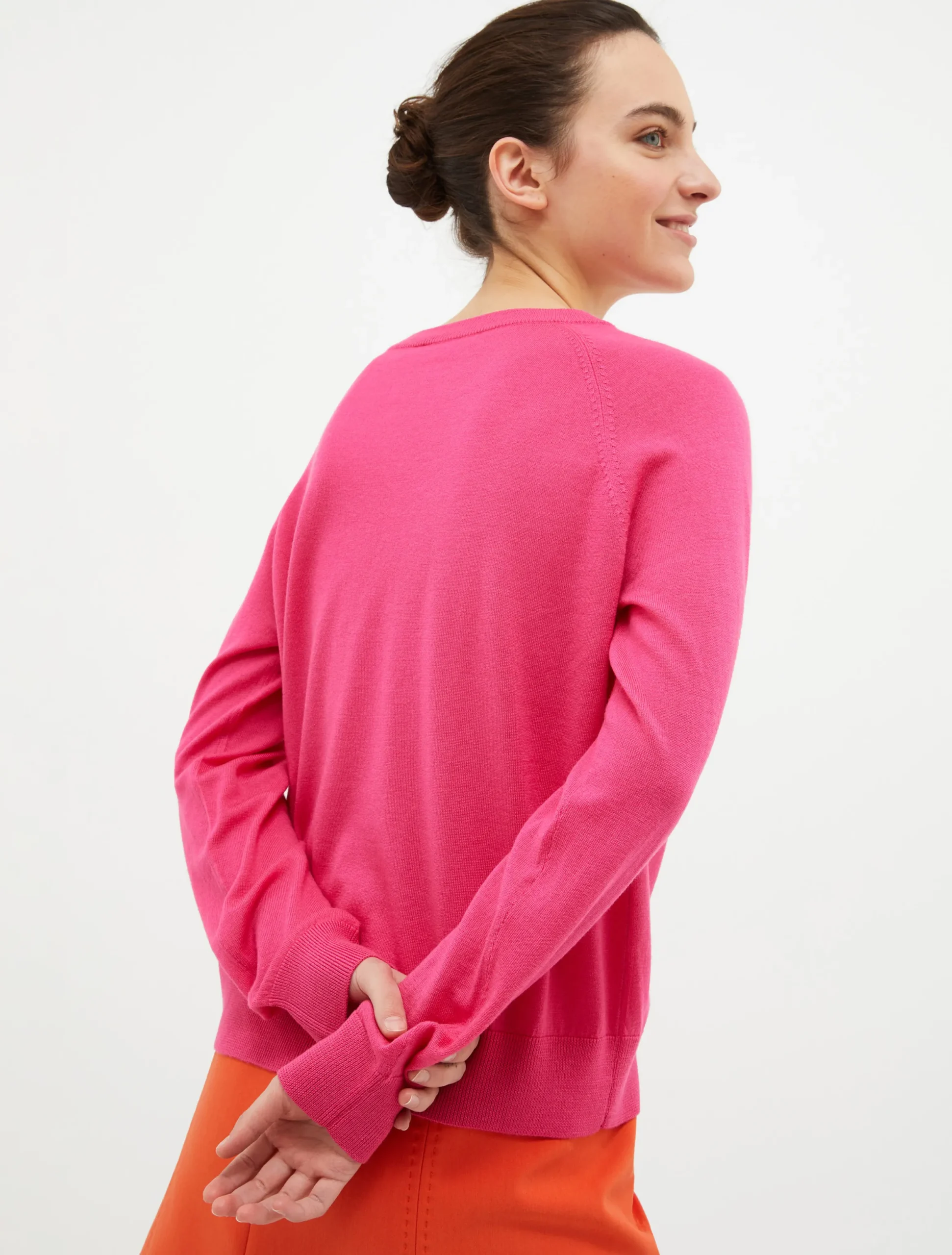 Ribbed wool jumper