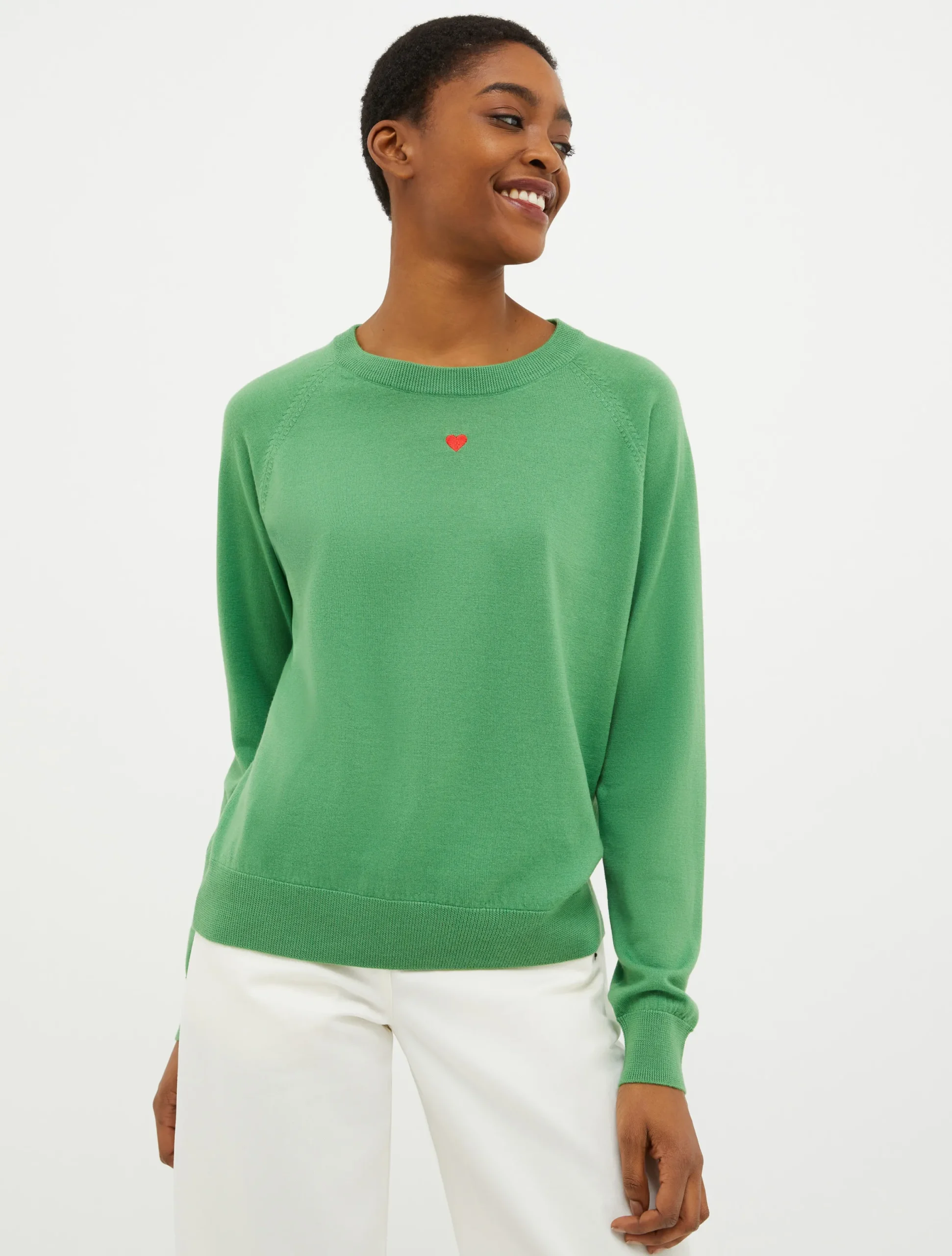 Ribbed wool jumper