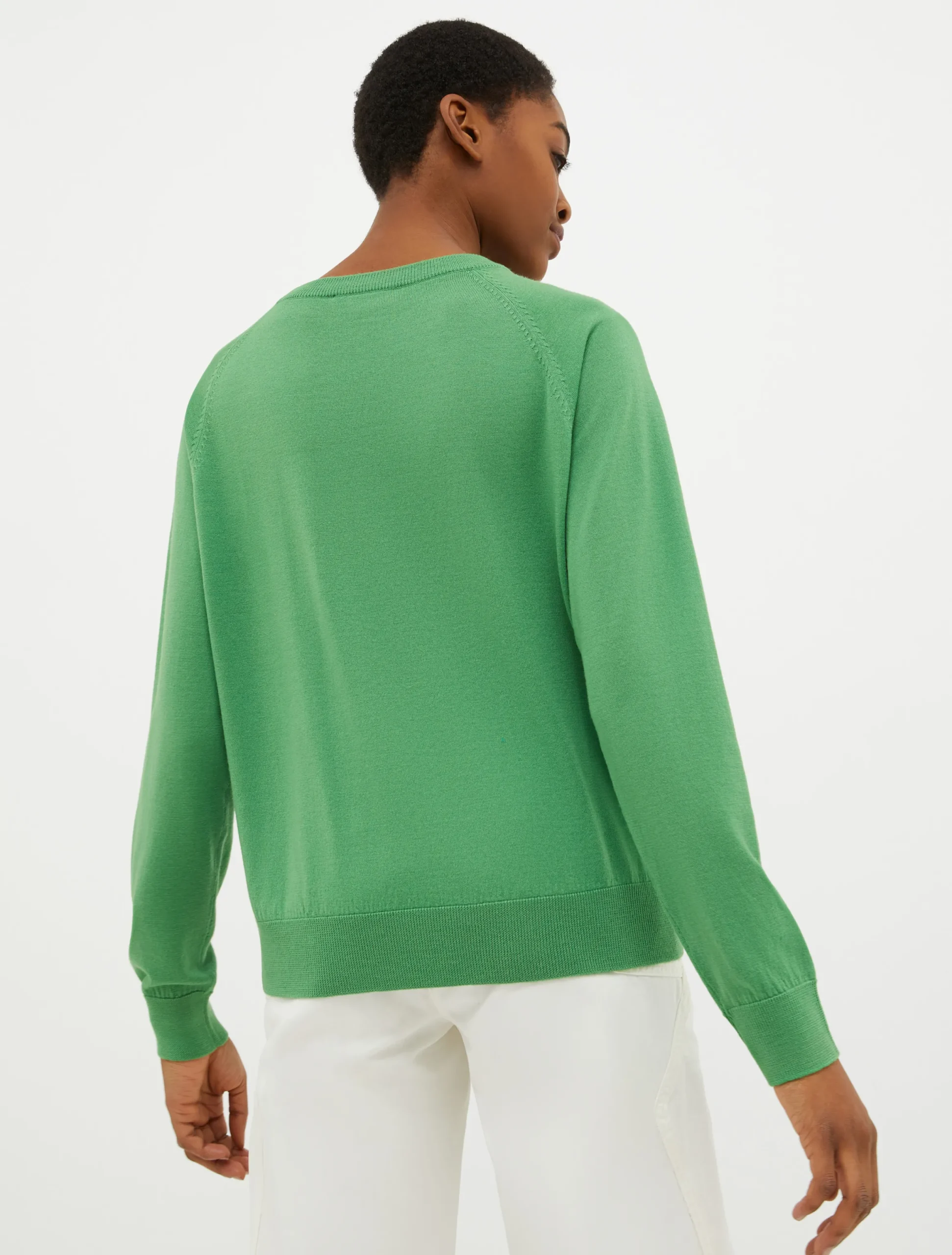 Ribbed wool jumper
