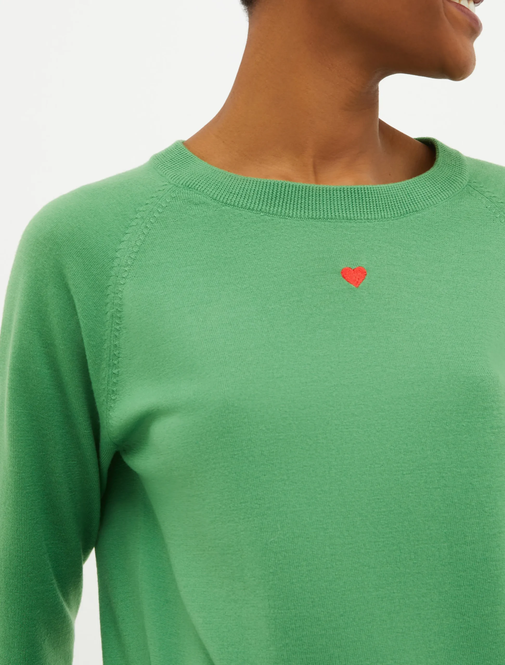 Ribbed wool jumper