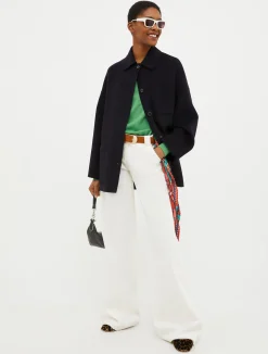Ribbed wool jumper