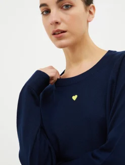 Ribbed wool jumper