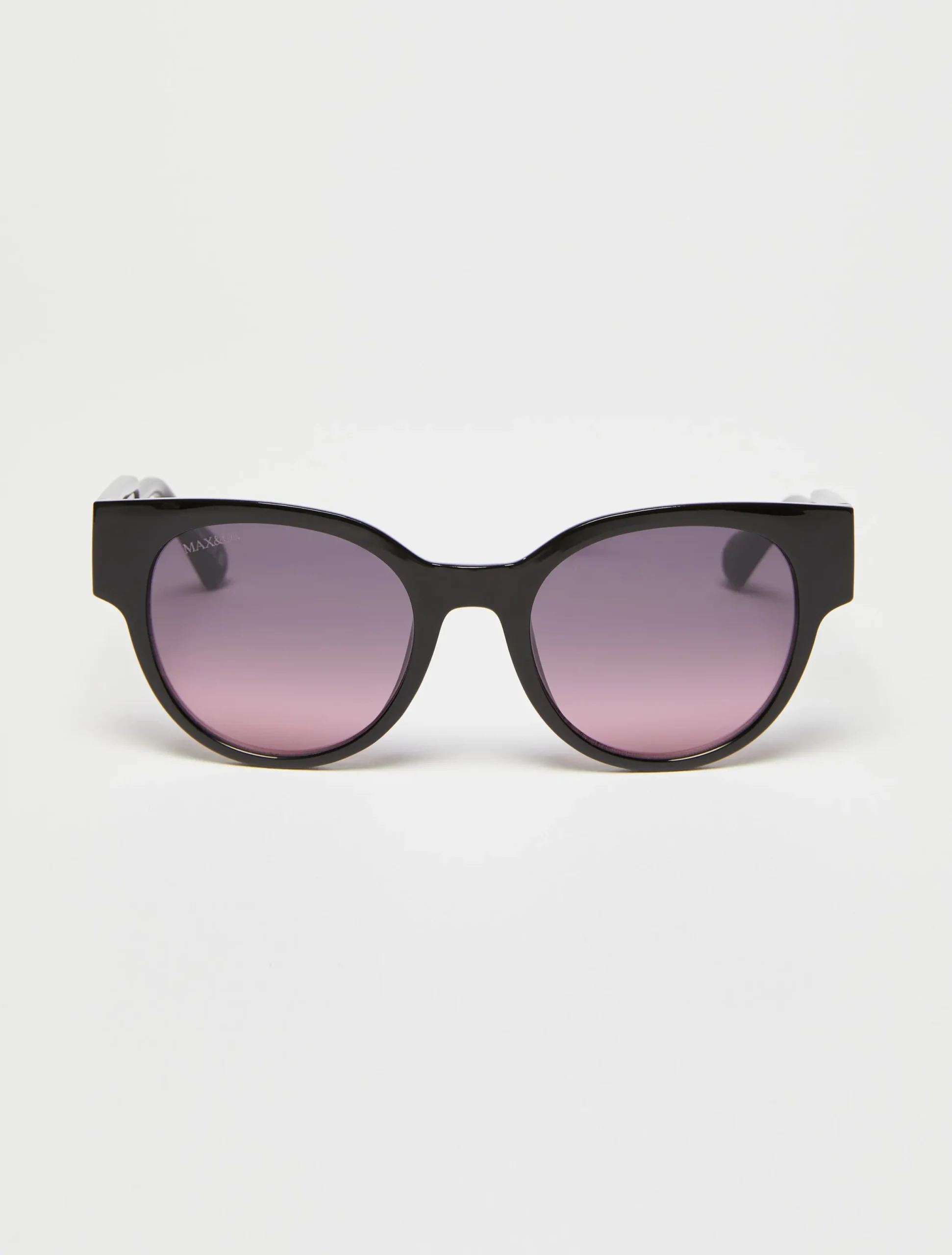 Round butterfly sunglasses