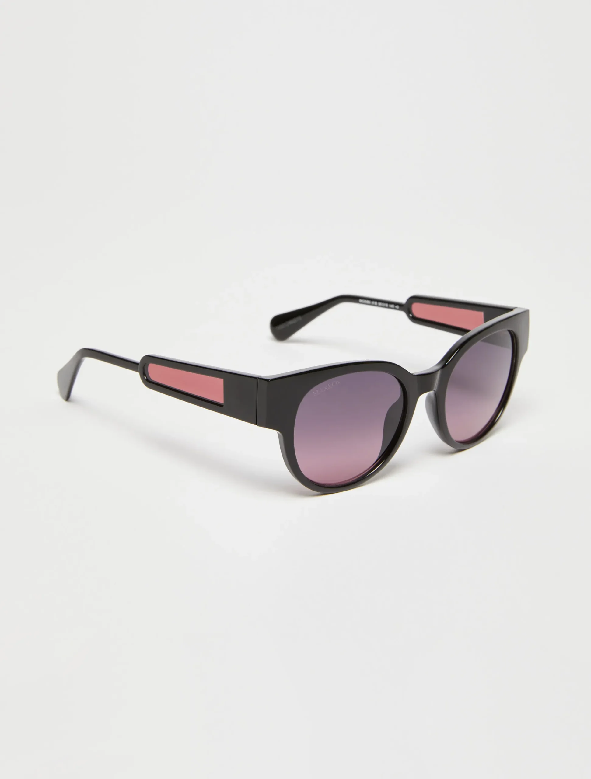 Round butterfly sunglasses