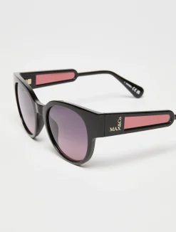 Round butterfly sunglasses