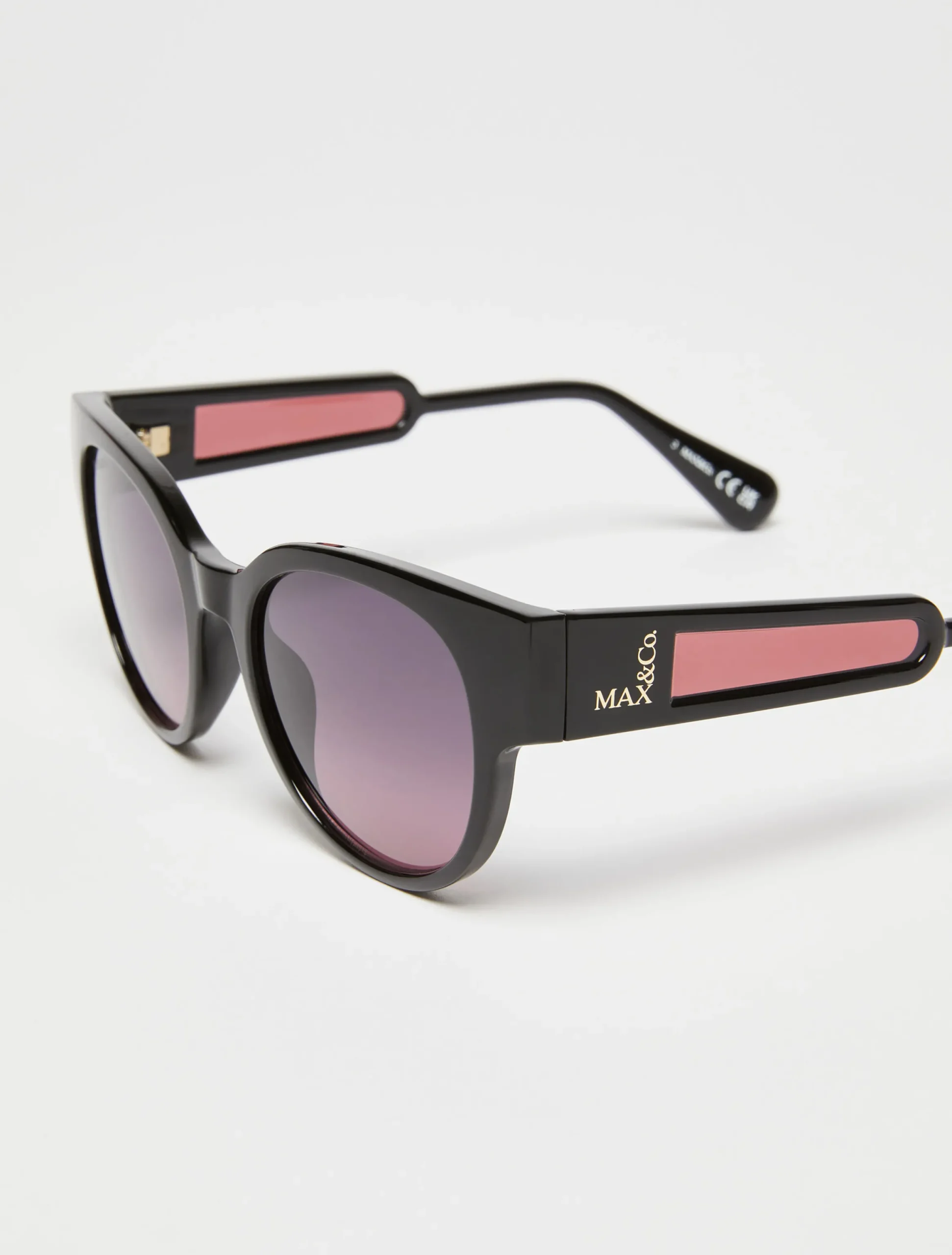 Round butterfly sunglasses