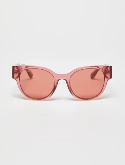Round butterfly sunglasses
