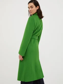 Runaway wool coat
