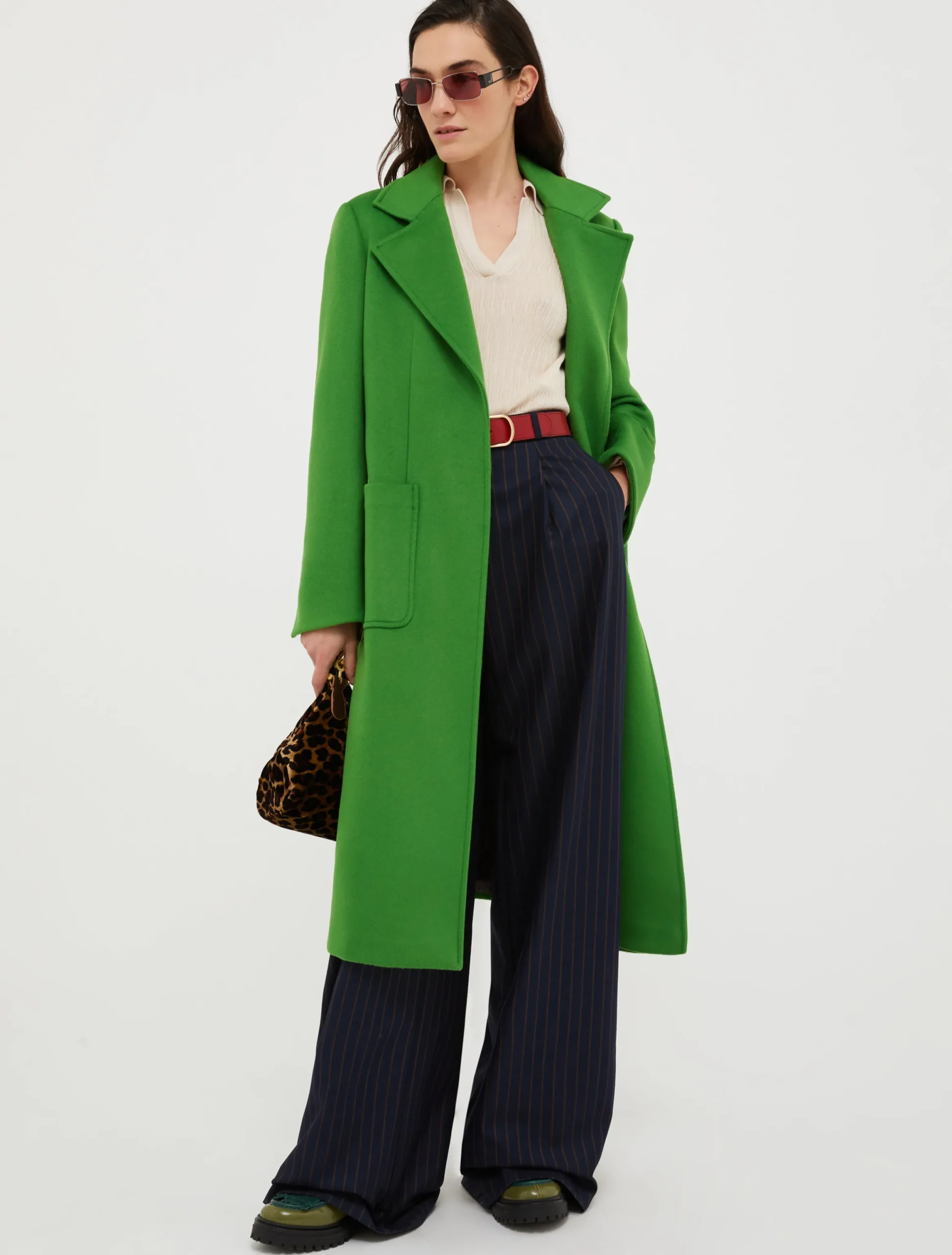 Runaway wool coat