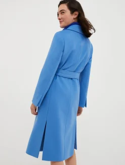 Runaway wool coat