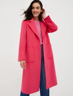 Runaway wool coat