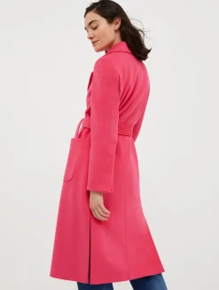Runaway wool coat