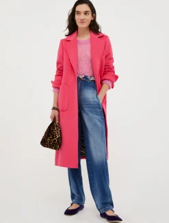 Runaway wool coat